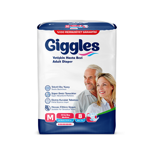 Гигглс Подгузники для взрослых р.М №8