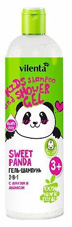 Гель-Шампунь 2-в-1 Vilenta Sweet Panda
