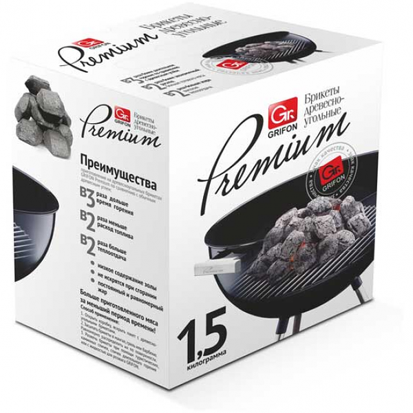 Древесноугольные брикеты ТМ Grifon (Грифон)