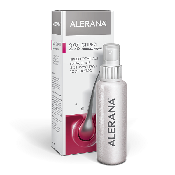 Алерана спрей 2% 60 мл