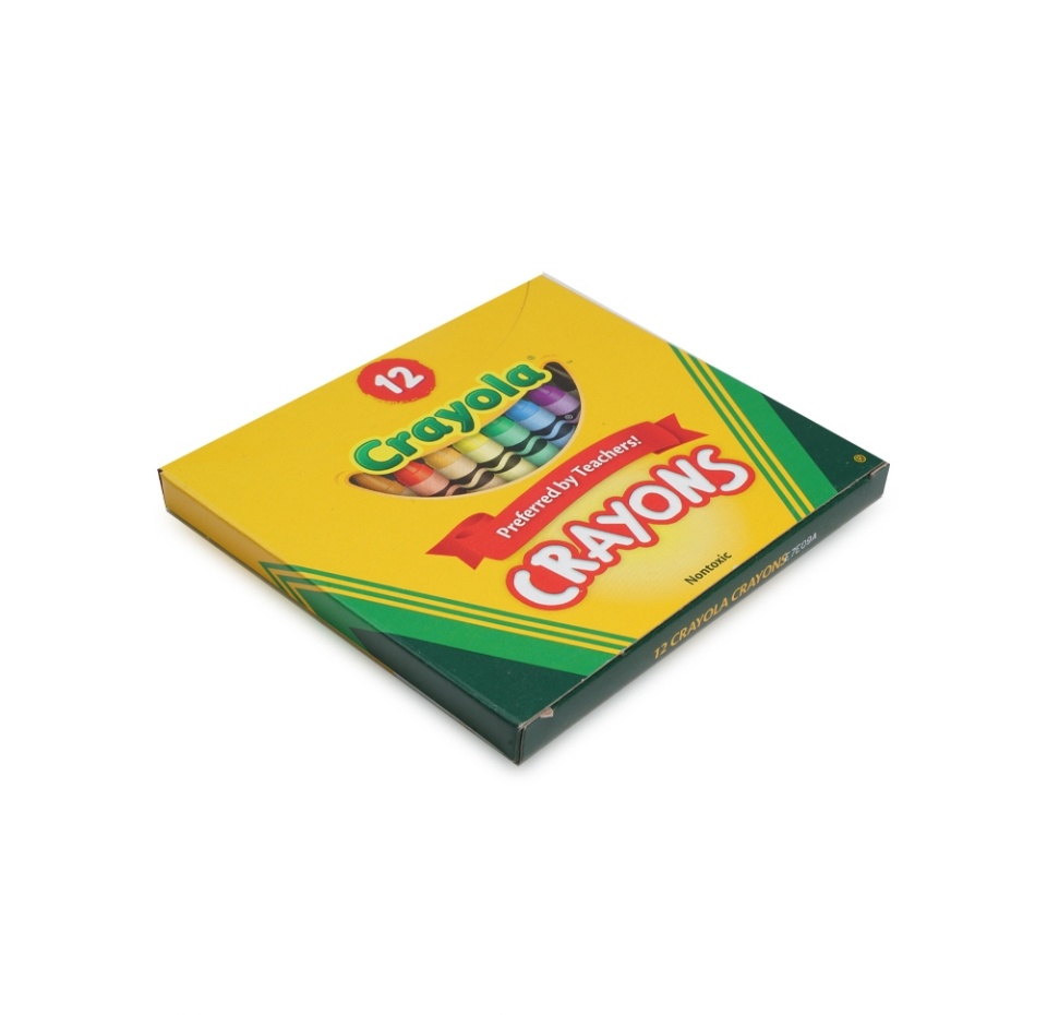 

Мелки восковые Crayola разноцветные 12 шт, США