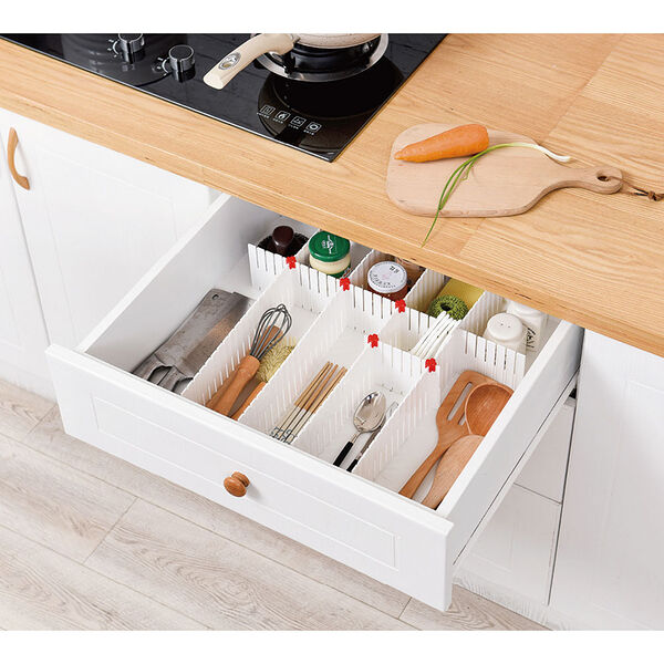 Vetta набор разделителей для ящиков 46,5х7см, 4 штуки, пластик, в ассортименте