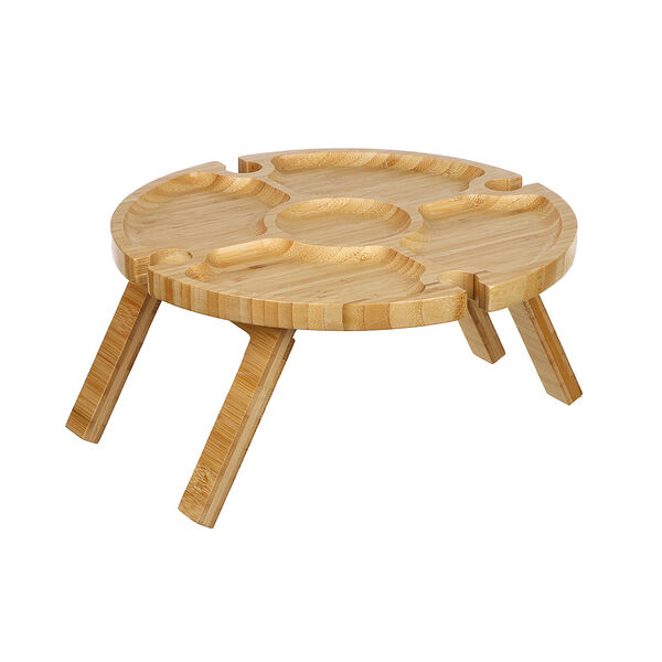 Vetta столик винный, d30см, бамбук