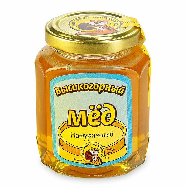 Мед цветочный высокогорный, «Кедровый бор»