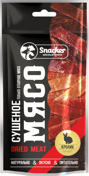 

Кролик сушеный Snacker, 30 г