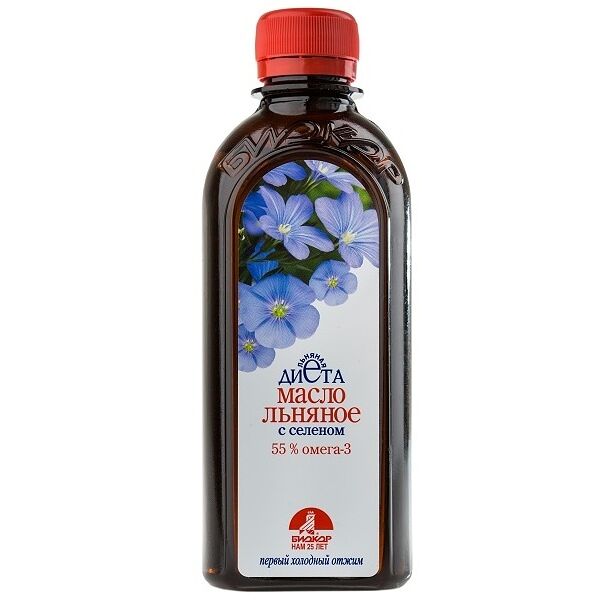 Масло льняное с селеном