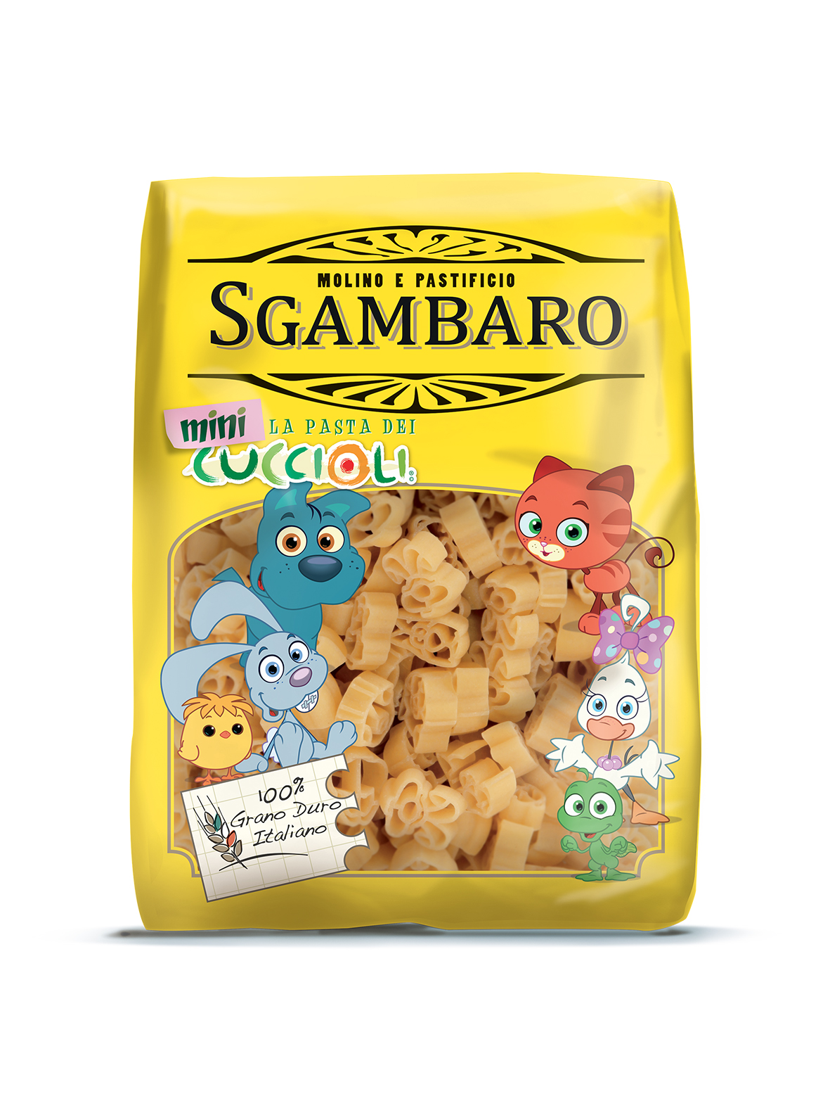 

Макаронные изделия Sgambaro Cuccioli из твердых сортов 500 г