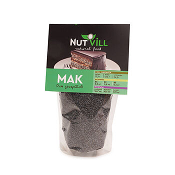 Мак NutVill голубой пищевой 200г, Россия