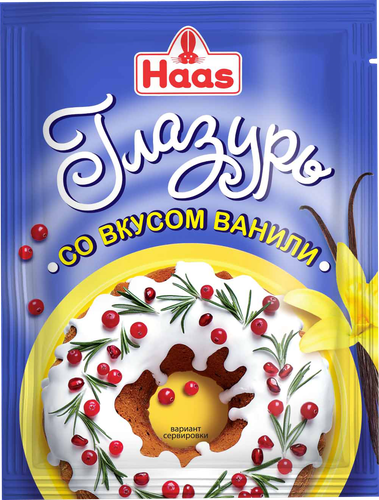 

Глазурь Haas со вкусом Ванили
