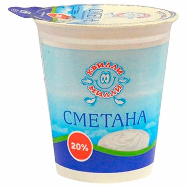 Сметана Квилли Милли 20%