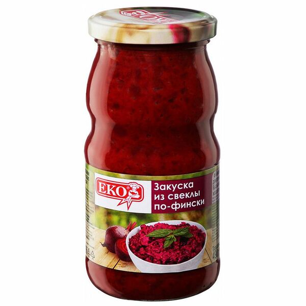 Закуска Eko По-фински из свёклы, 490г