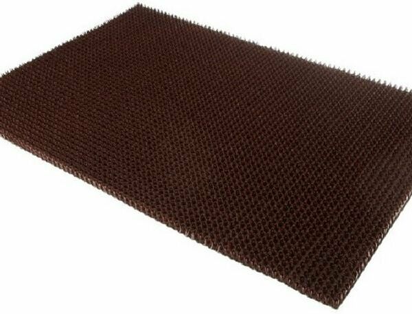 Покрытие ковровое щетинистое Inloran темный шоколад 60х90 см