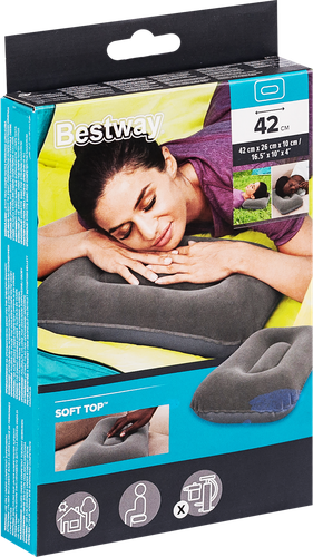 

Подушка надувная Bestway 42 x 26 x 10 см бежевый