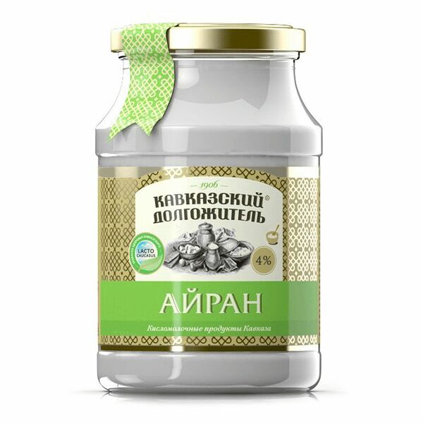 Айран Кавказский Долгожитель 4%, 900г