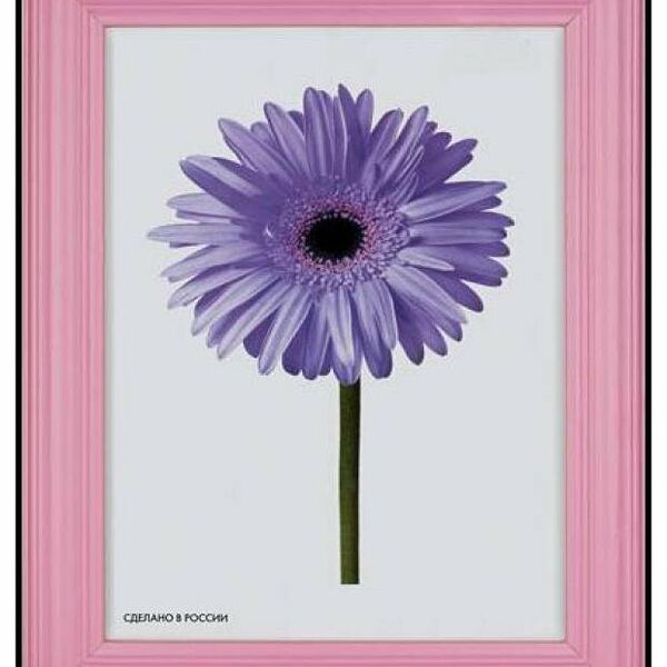 Фоторамка Linda (Линда) деревянная розовая, 21х30 см ТМ Метрика