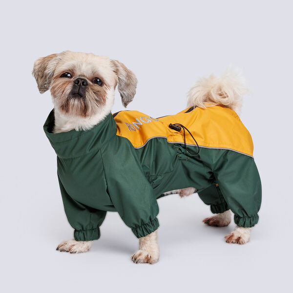 Дождевик Rungo Ши-тцу мальчик горчица