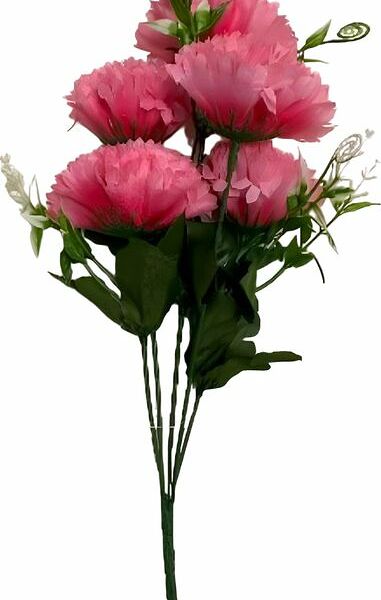 Букет цветов Seasons Гвоздики искусственные 5 цветков