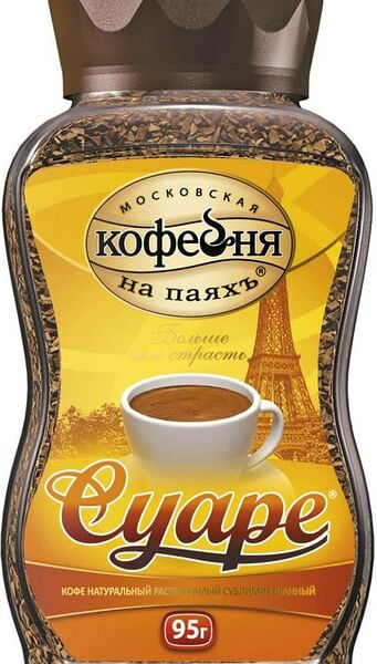 Кофе растворимый Московская кофейня на паяхъ Суаре 95г