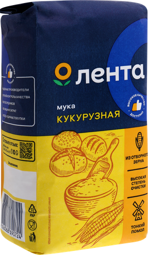

Мука кукурузная Лента 500 г
