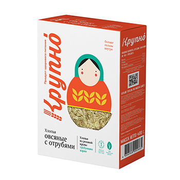 

Хлопья Крупно овсяные с отрубями