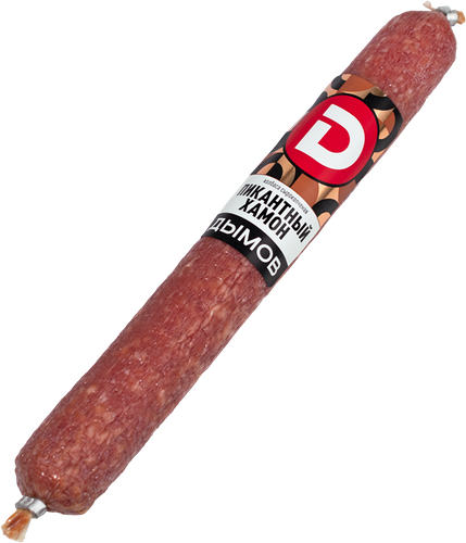 Колбаса Дымов Пикантный хамон сырокопченая