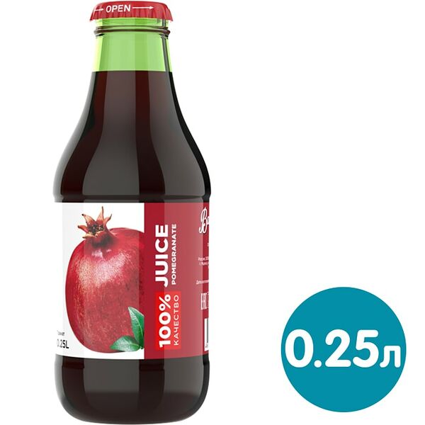 Сок Barinoff гранатовый 250мл