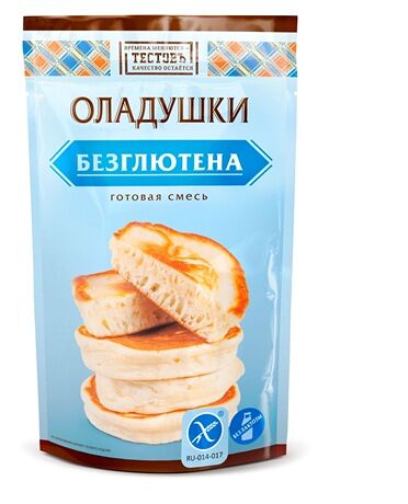 Сухая смесь Оладушки безглютен Тестовъ 250г