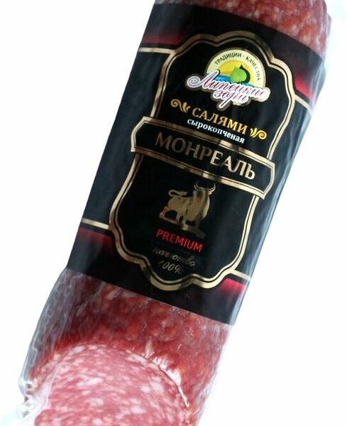 Салями Липецкие зори Монреаль сырокопченая