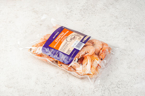 Креветки белоногие Королевские варено-мороженый 50/60, 500 г Продукт замороженный 