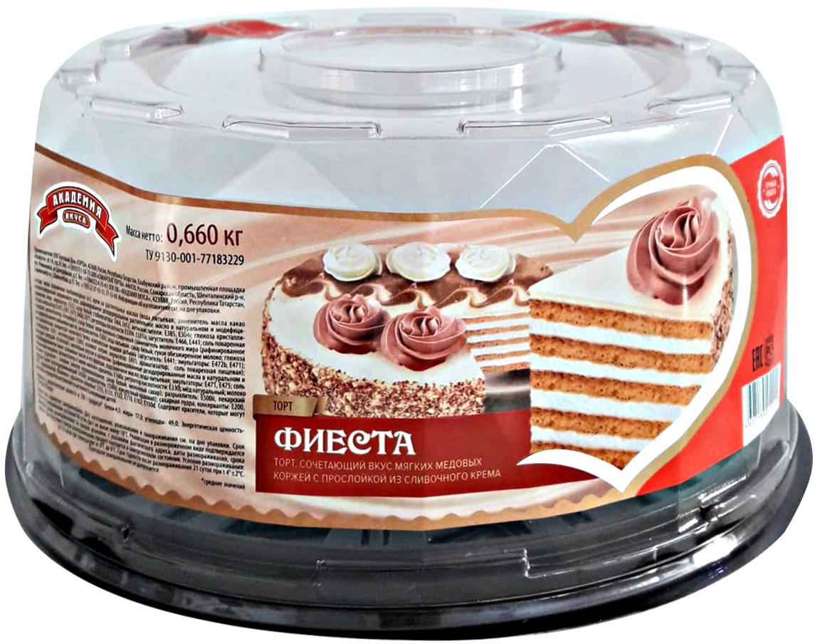 

Торт Академия вкуса Фиеста