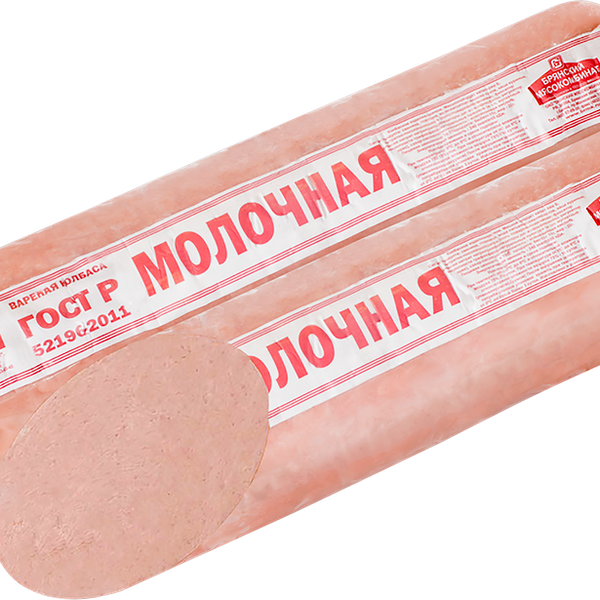 Колбаса БМК Молочная ГОСТ ц/о в/у вес 