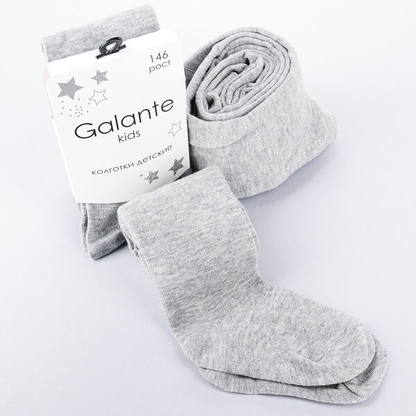 Galante колготки детские, р-р 98-152 , хлопок 80%, эластан 17%, па 3%, однотонные, 5 цветов