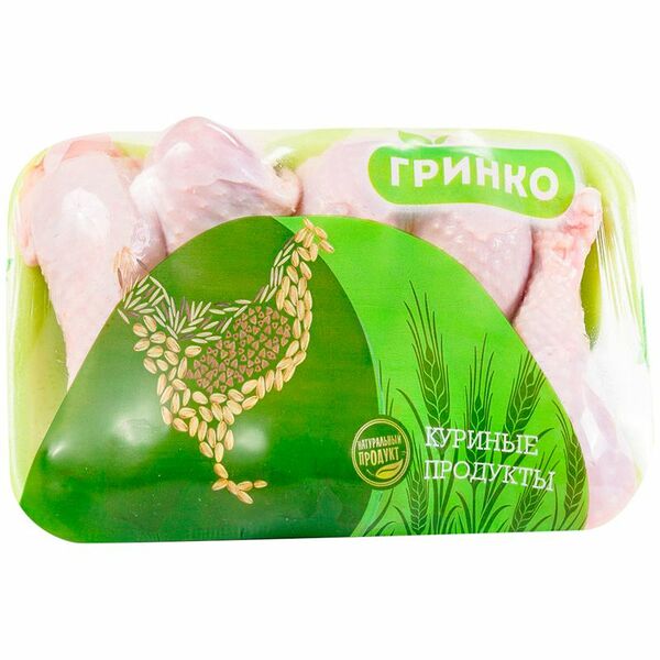 Голень куриная ГРИНКО охл. подложка вес до 1.4кг