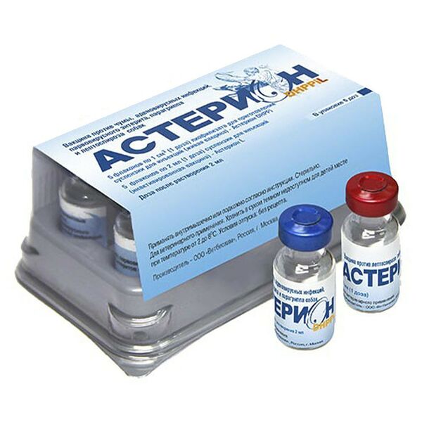 Вакцина для собак ВЕТБИОХИМ Астерион DHPPIL 1 доза