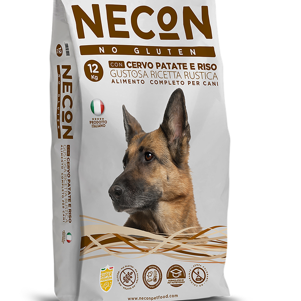 Корм для собак NECON с олениной сух. 12кг