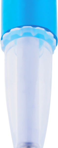 Ручка BERLINGO шариковая Slick синяя 0,7мм игольчат.стержень корпус ассорти 