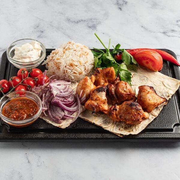 Курица на шампурах