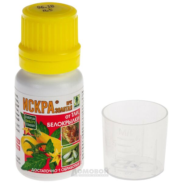 Средство защитное от колорадского жука, тли, трипсов ИСКРА ЗОЛОТАЯ, фл.10мл