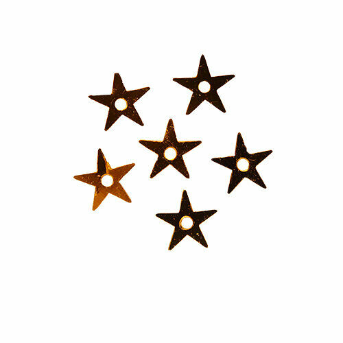 Пайетки 'звездочки' 7мм, Astra&Craft 10г(A1 золото),шт