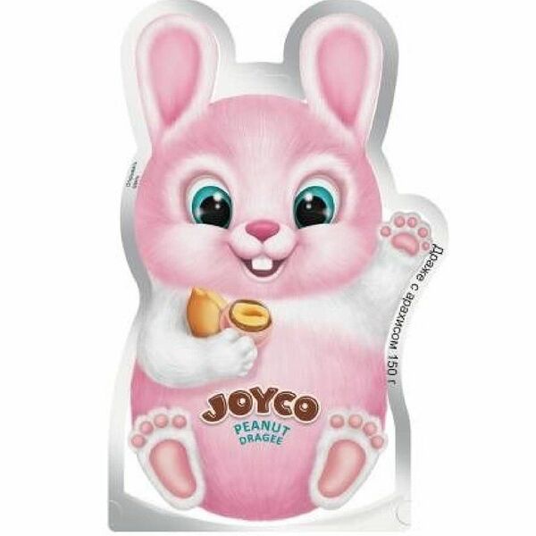 Конфеты-драже Joyco с арахисом Заяц