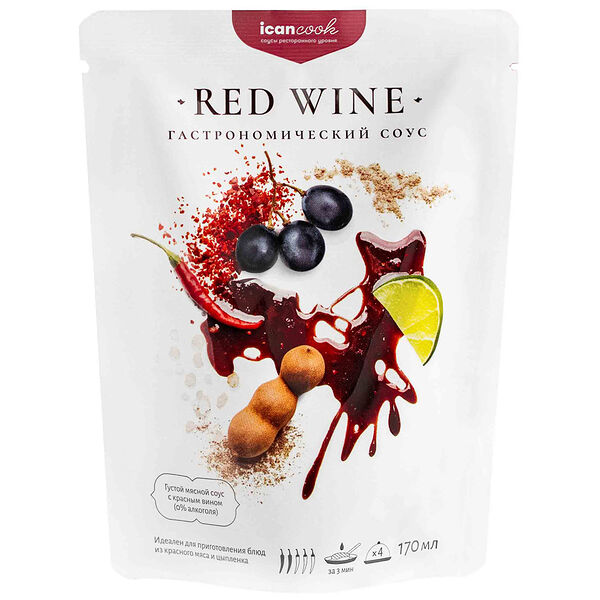 Соус Icancook Red Wine Premium