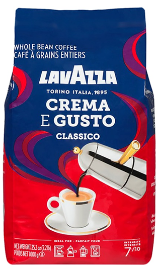 Кофе Lavazza Crema e Gusto Classico INT в зерне 1000 г