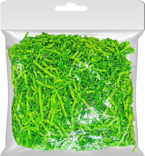 Бумажный наполнитель Трава, зеленый, 40г, Арт. 71174