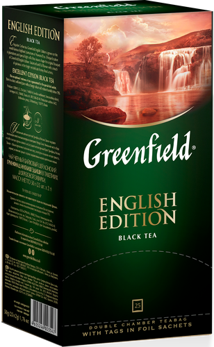 

Чай черный Greenfield English Edition 25x2 г