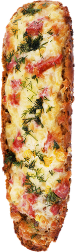 

Горбушка ЛЕНТА FRESH с кукурузой и сервелатом, весовая