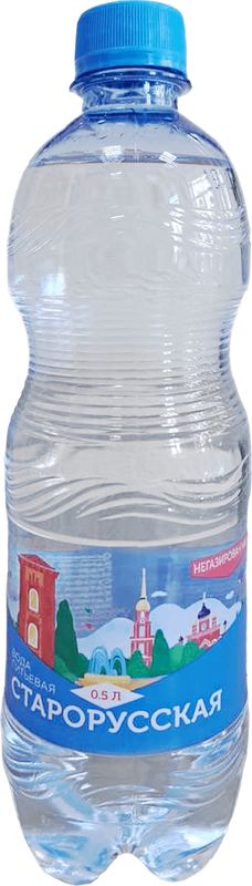 

Вода Старорусская питьевая негазированная 500 мл