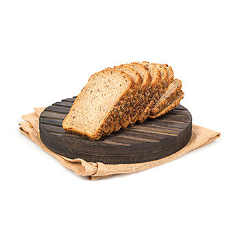 Хлеб Ржано-пшеничный с семенами подсолнечника нарезанный Просто Азбука