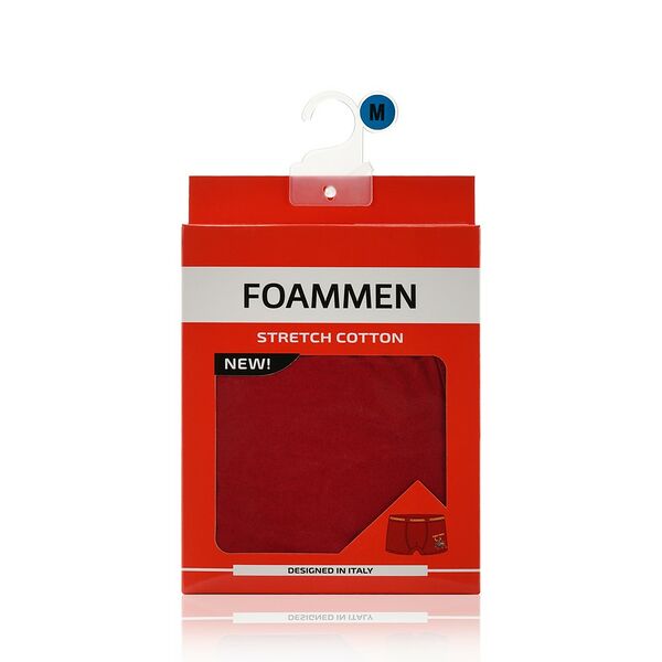 Мужские трусы - боксеры Foammen Fo20051 , Красный бык , M