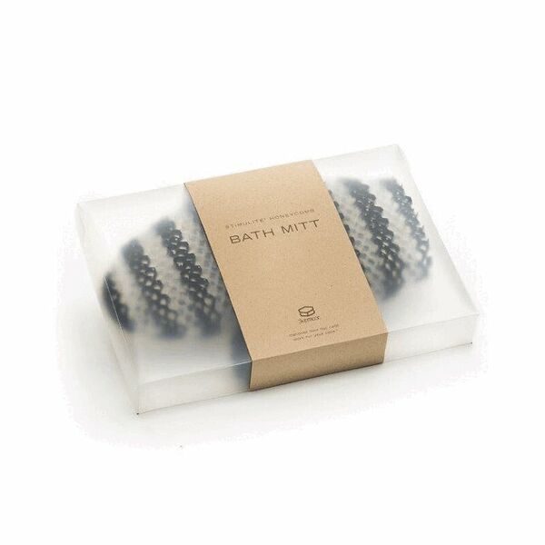 Мочалка Supracor Stimulite черно-белая