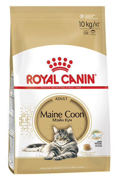 Royal Canin Maine Coon Adult для кошек породы мейн-кун Курица